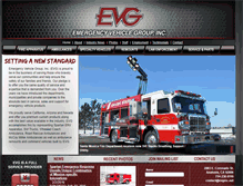 Tablet Screenshot of evginc.net